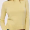 Abbie Lemon merinowol + kasjmier trui met ronde hals