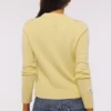 Abbie Lemon merinowol + kasjmier trui met ronde hals