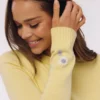 Abbie Lemon merinowol + kasjmier trui met ronde hals