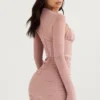 Adanna Blush korsettenminijurk