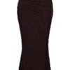 Adrielle Cocoa Midi-rok