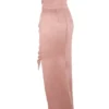 Adrienne Blush satijnen strapless avondjurk