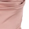 Adrienne Blush satijnen strapless avondjurk