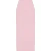 Adrienne roze kwarts georgette strapless avondjurk