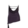 Aida Night Shade asymmetrische wikkeljurk