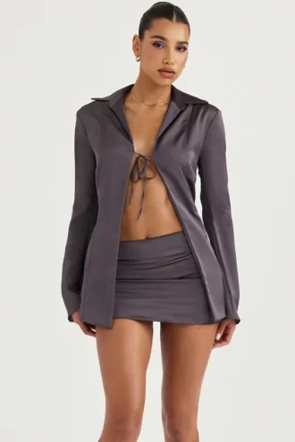 Ailsa Shadow Top met strik aan de voorkant