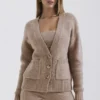 Alara Barley Chunky Natuurlijke Wollen Vesten