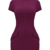 Alia Mulberry mini-jurk