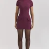 Alia Mulberry mini-jurk