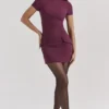 Alia Mulberry mini-jurk