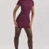 Alia Mulberry mini-jurk