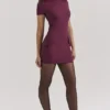 Alia Mulberry mini-jurk