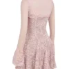 Alice Perfectly Pink Lace Mini Jurk