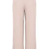 Alivia beige losse pasvorm-broek