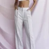 Alivia beige losse pasvorm-broek