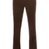 Ama chocoladebruine kasjmiermix-broeken