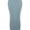 Amadi Cool Blue Maxi-rok tot op de grond