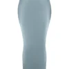 Amadi Cool Blue Maxi-rok tot op de grond
