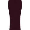 Amalfi Prune Maxi-rok met uitsnijdingen