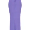 Amalfi Violet maxi-rok met uitsnijdingen