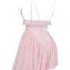 Amaris Ballerina Roze Baby Doll Mini-jurk