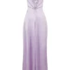 Anabella Orchid Maxi-jurk met vetersluiting