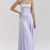 Anabella Orchid Maxi-jurk met vetersluiting