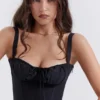 Analia Zwart Korsetten