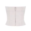 Angelica Crystal Satin Strapless Korsett