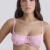 Antibes roze paisley beugelbikini-top