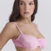 Antibes roze paisley beugelbikini-top