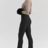 Antonia Bruine Puppytooth Korsetten-Top