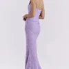Antonina Orchid Lace Korsetten Maxi Jurk