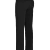 Ava zwarte broek met vouw aan de voorkant