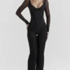 Avalon zwarte broek met hoge taille