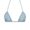 Bali Blue Paisley driehoekige bikinitop