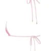 Bali roze paisley driehoekige bikinitop