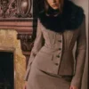 Buckingham Puppytooth Check Hourglass-jasje