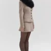 Buckingham Puppytooth Check Hourglass-jasje