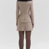 Buckingham Puppytooth Check Hourglass-jasje