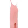 Camelia Apricot Plunge Maxi-jurk