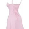 Carlotta babyroze mini-korsettenjurk