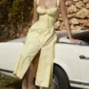 Carmen Buttercup bustier-zomerjurk