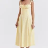 Carmen Buttercup bustier-zomerjurk