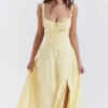 Carmen Buttercup bustier-zomerjurk