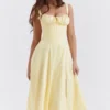 Carmen Buttercup bustier-zomerjurk