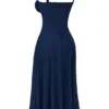 Carmen French Navy bustier-zomerjurk