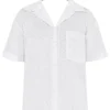Carrie wit broderie anglaise overhemd