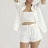 Carrie wit broderie anglaise overhemd