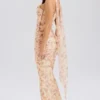 Hallie Honeyflower Print Strapless Korsetten met sjaal